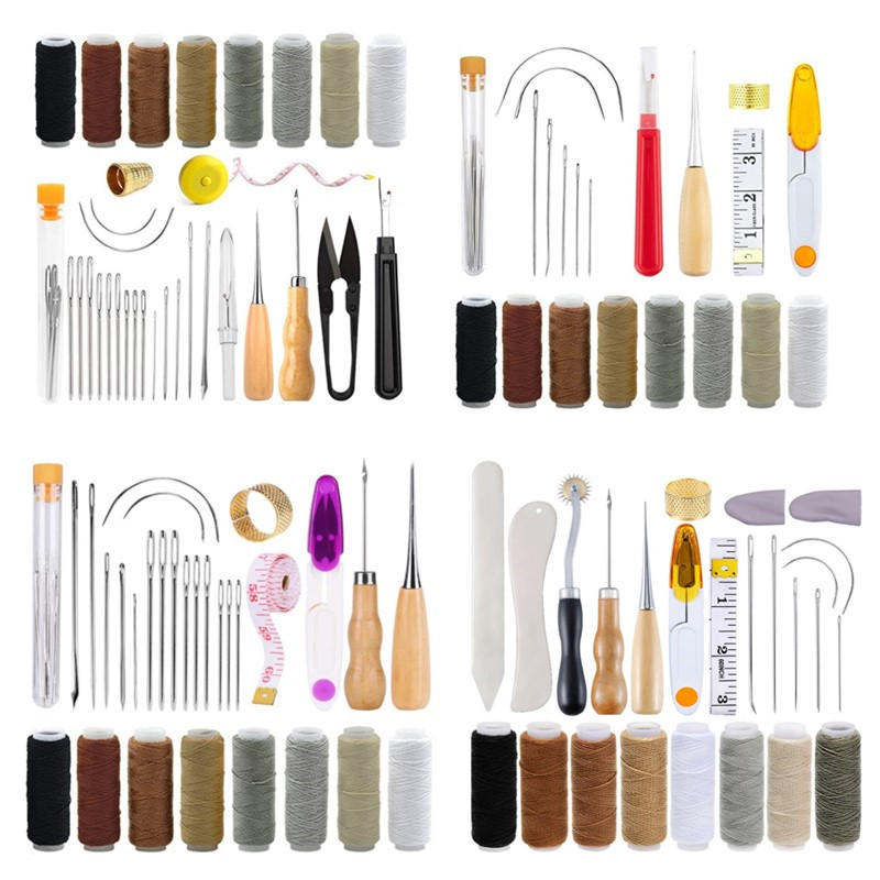 Punch Needle Kit - Professional Leather Craft Tools Kit Sewing