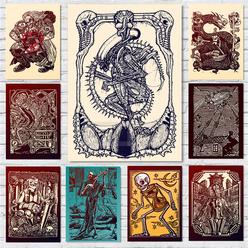 Lino Printing Block - Classic Movie Games Anime Linoleum Block