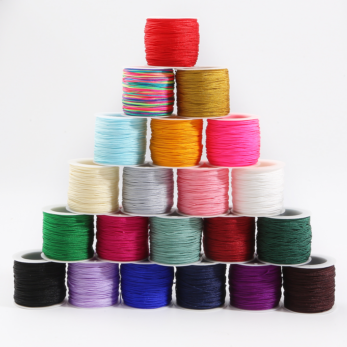 Macrame Cord Cotton - 40m/lot 0.8mm Cotton Knotting Macrame Cord