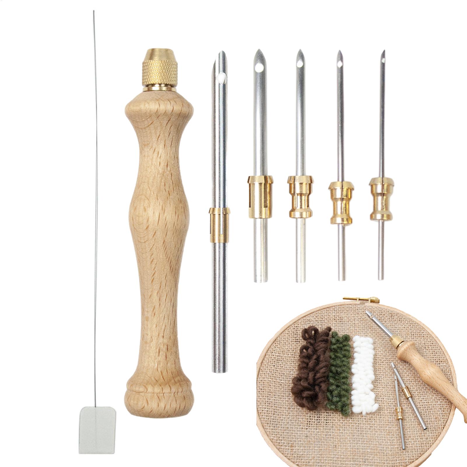 Punch Needle Kit - Punch Needle Tool Kit With Threader
