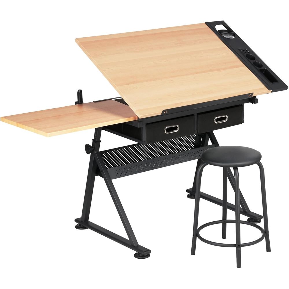Art & Craft Paper Ideas For Kids - Height Adjustable Drating Table Ding Table