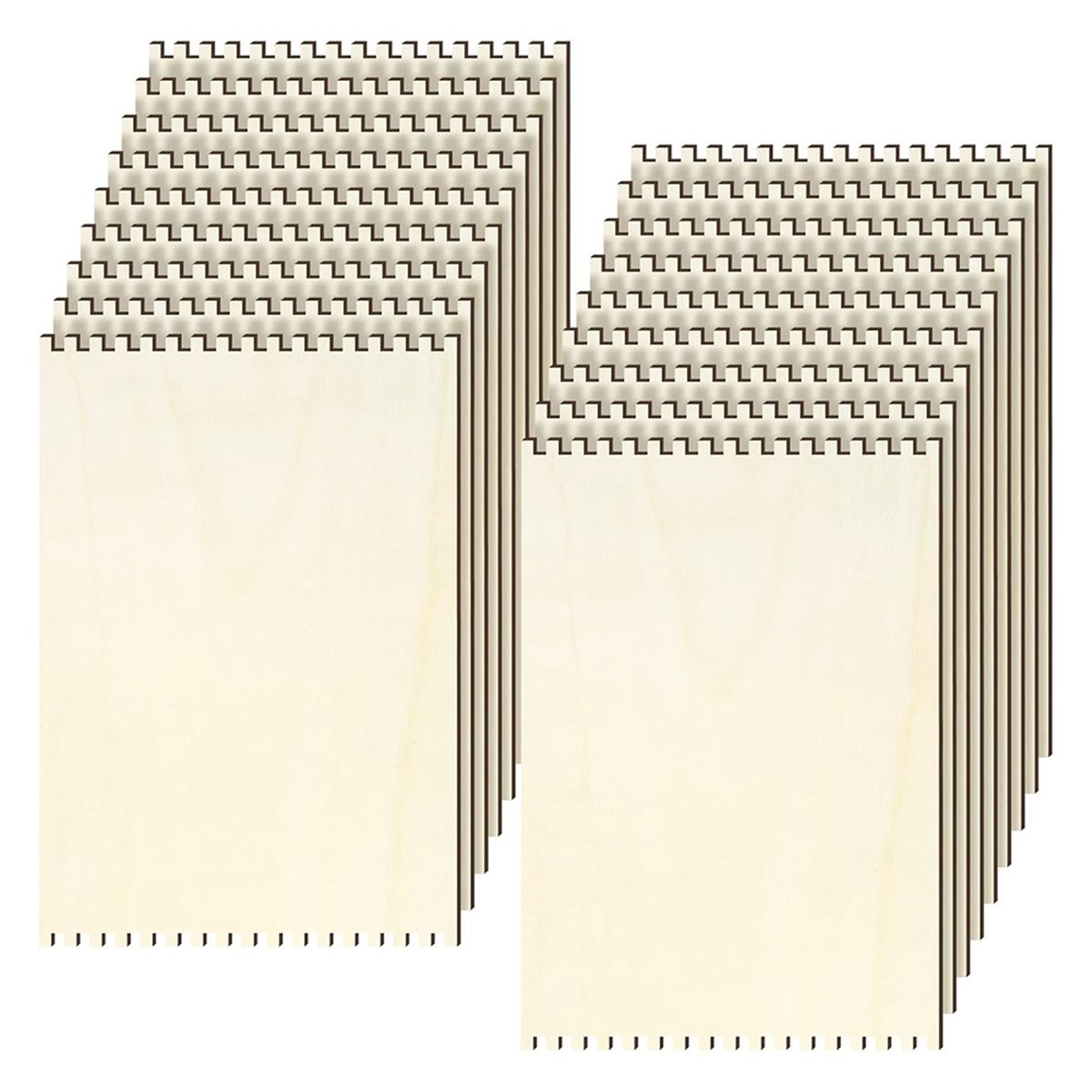 18 Pcs Beginners Wooden Notche - Art Craft Activity avaliação e preço