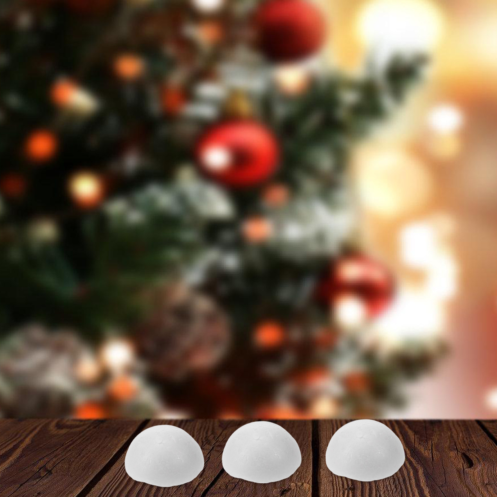 10 Pieces 5Cm White Polystyren - Art Craft Party avaliação e preço