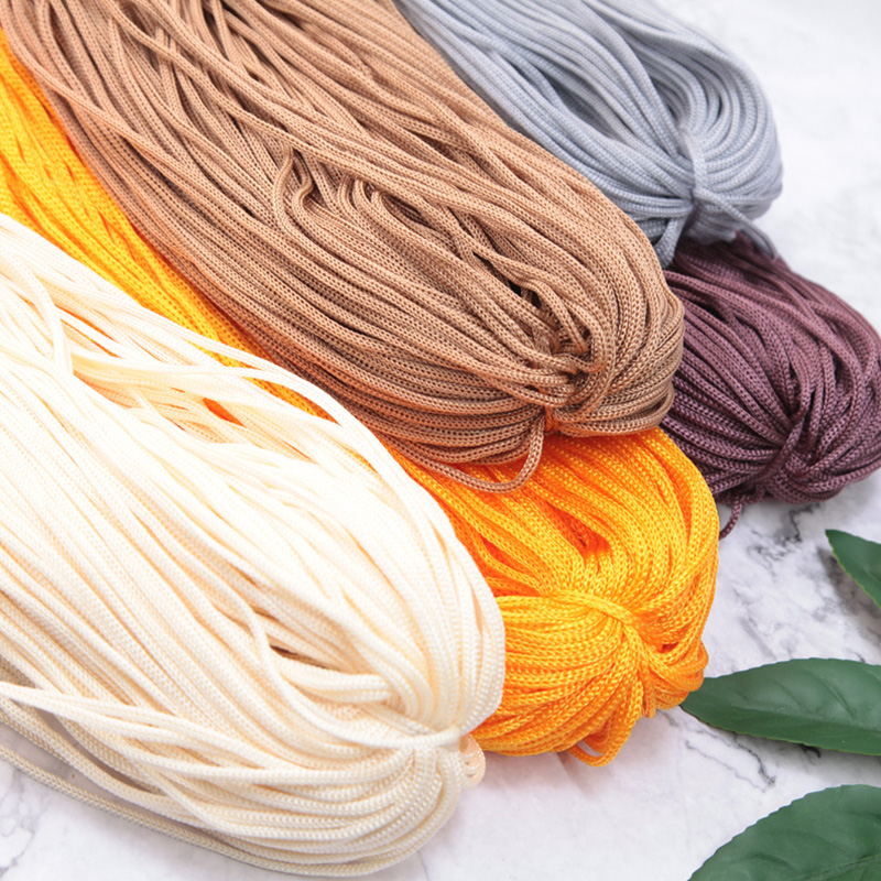 200M 3mm Crocheting Nylon Cord - Macrame Cord Cotton avaliação e preço