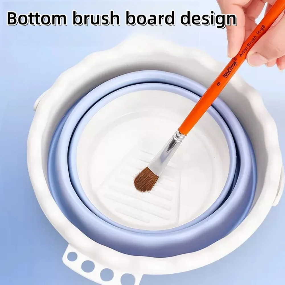 Collapsible Foldable Paint Bru - Art & Craft Paper Ideas For Kids avaliação e preço