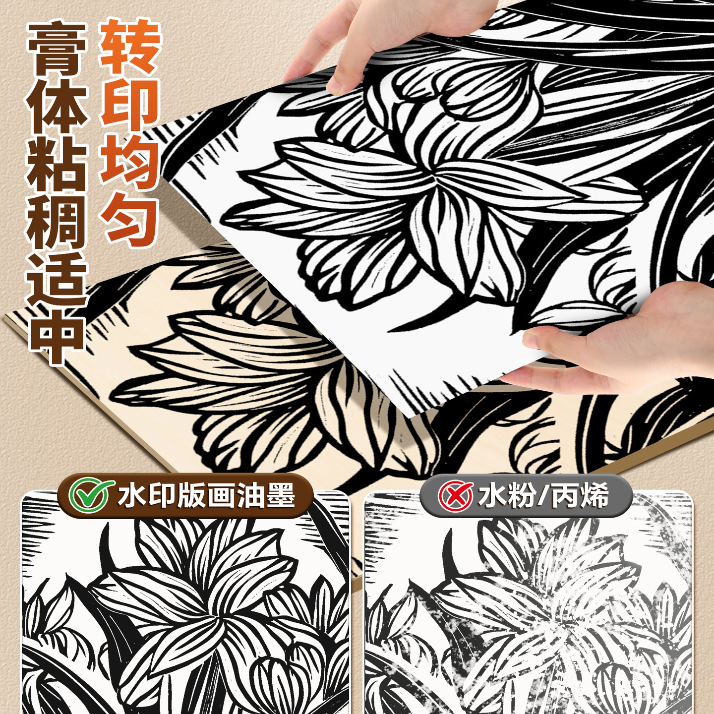 75ml Water-based Printmaking I - Lino Printing Block avaliação e preço