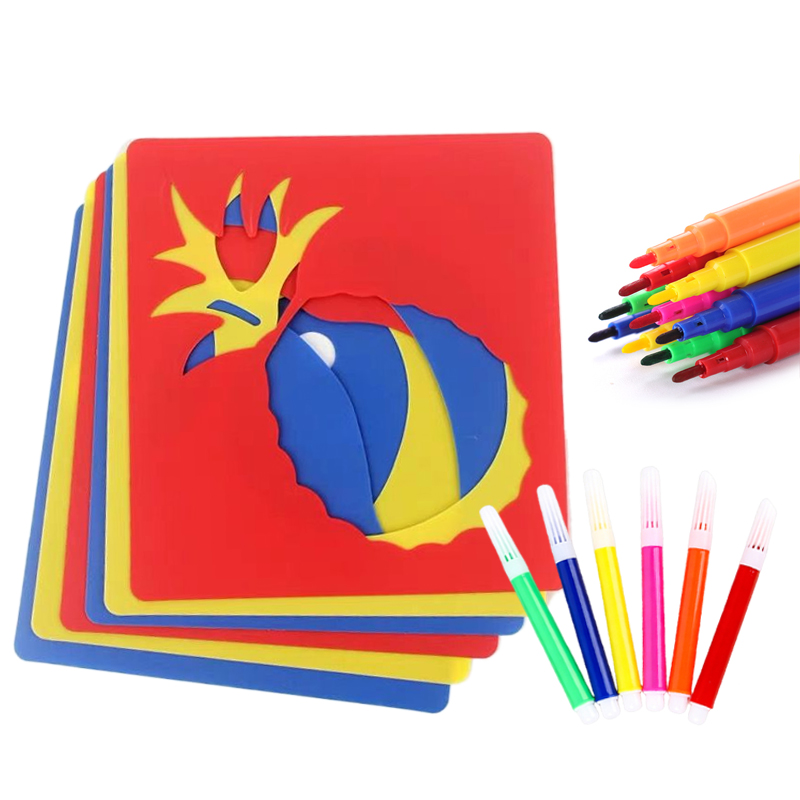 10/20pcs Painting Template Dra - Art Craft Painting avaliação e preço