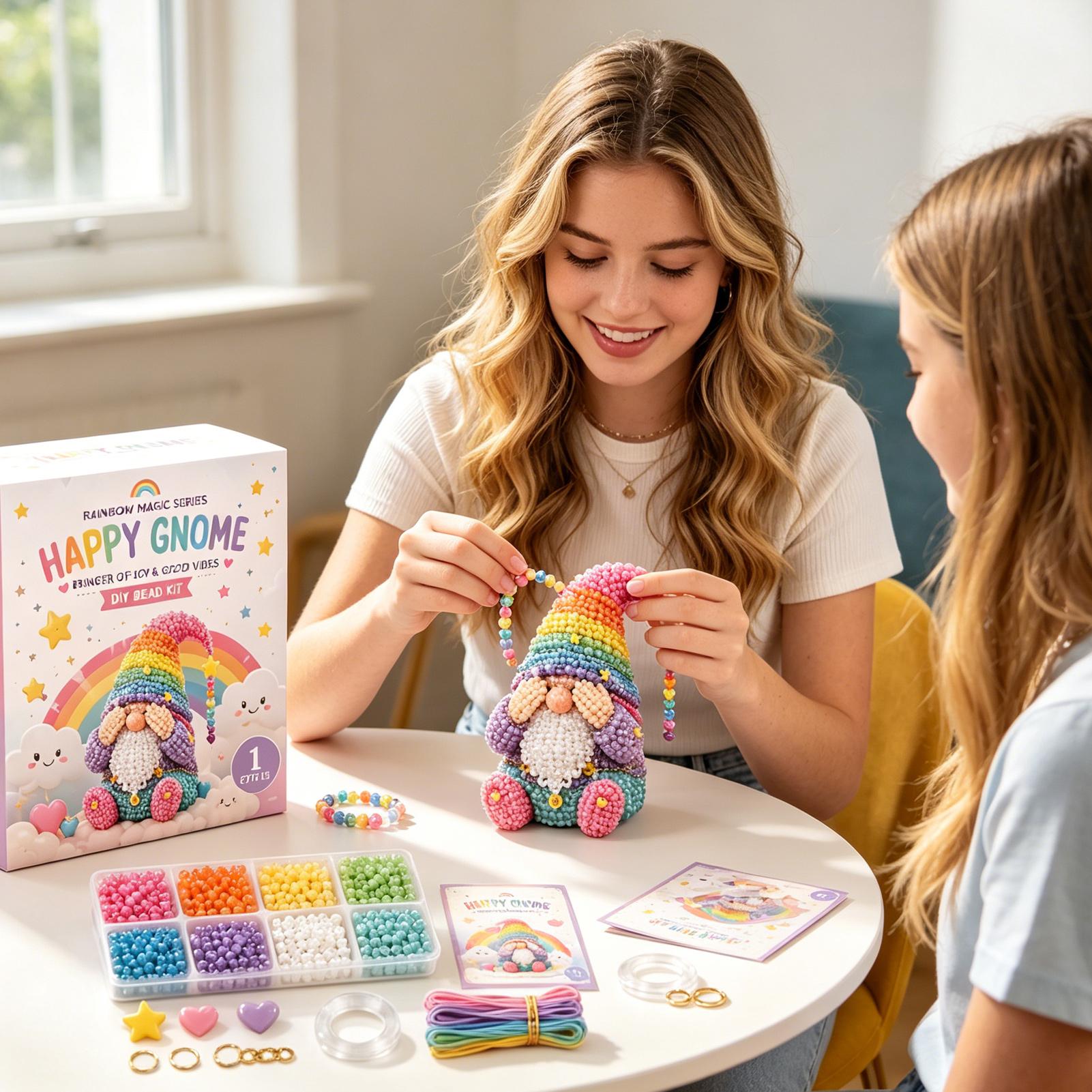 3D Beaded Art Kits With Instru - Art & Craft Paper Ideas For Kids avaliação e preço