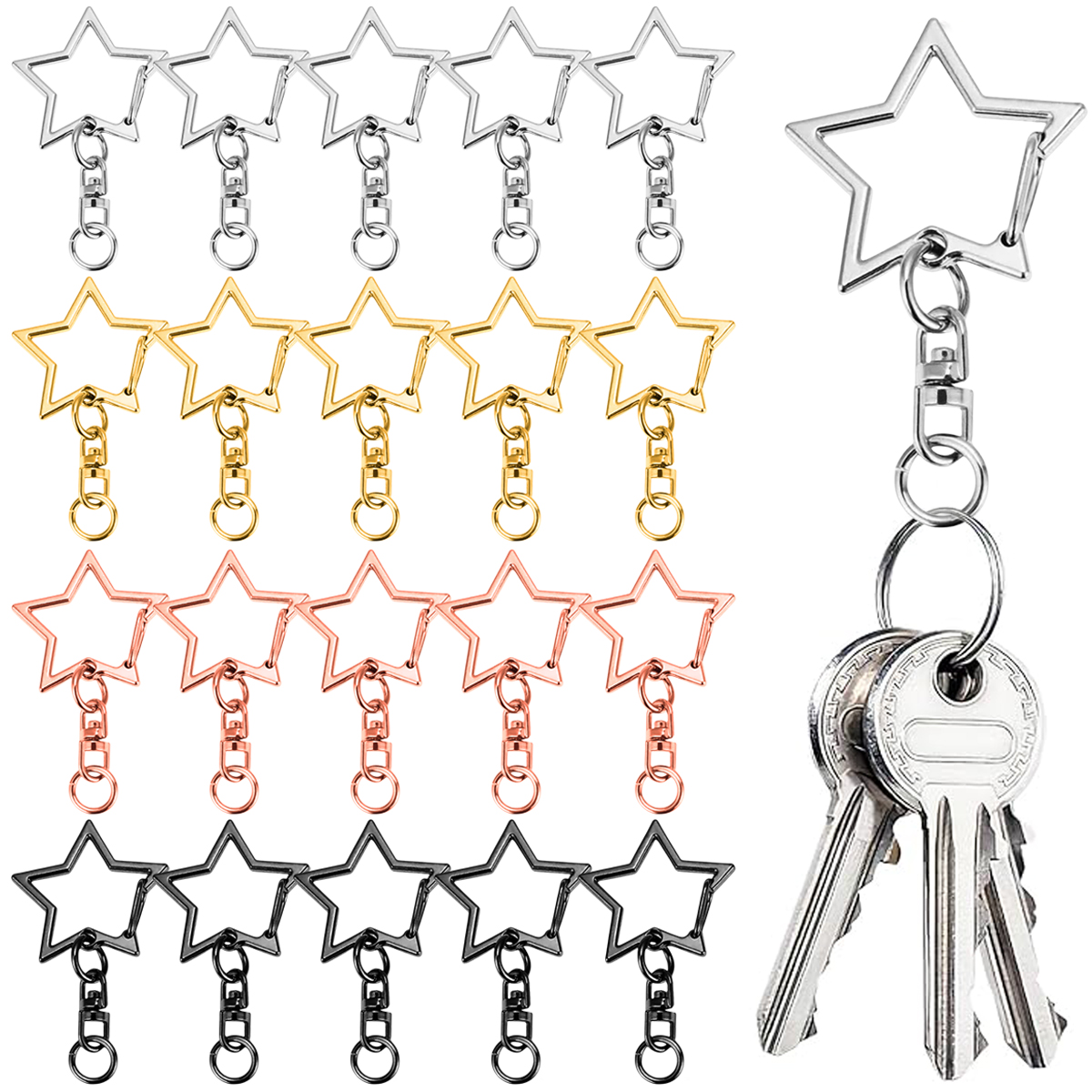 10/20/30/50 Set Star Shaped Ro - Art Craft Activity avaliação e preço
