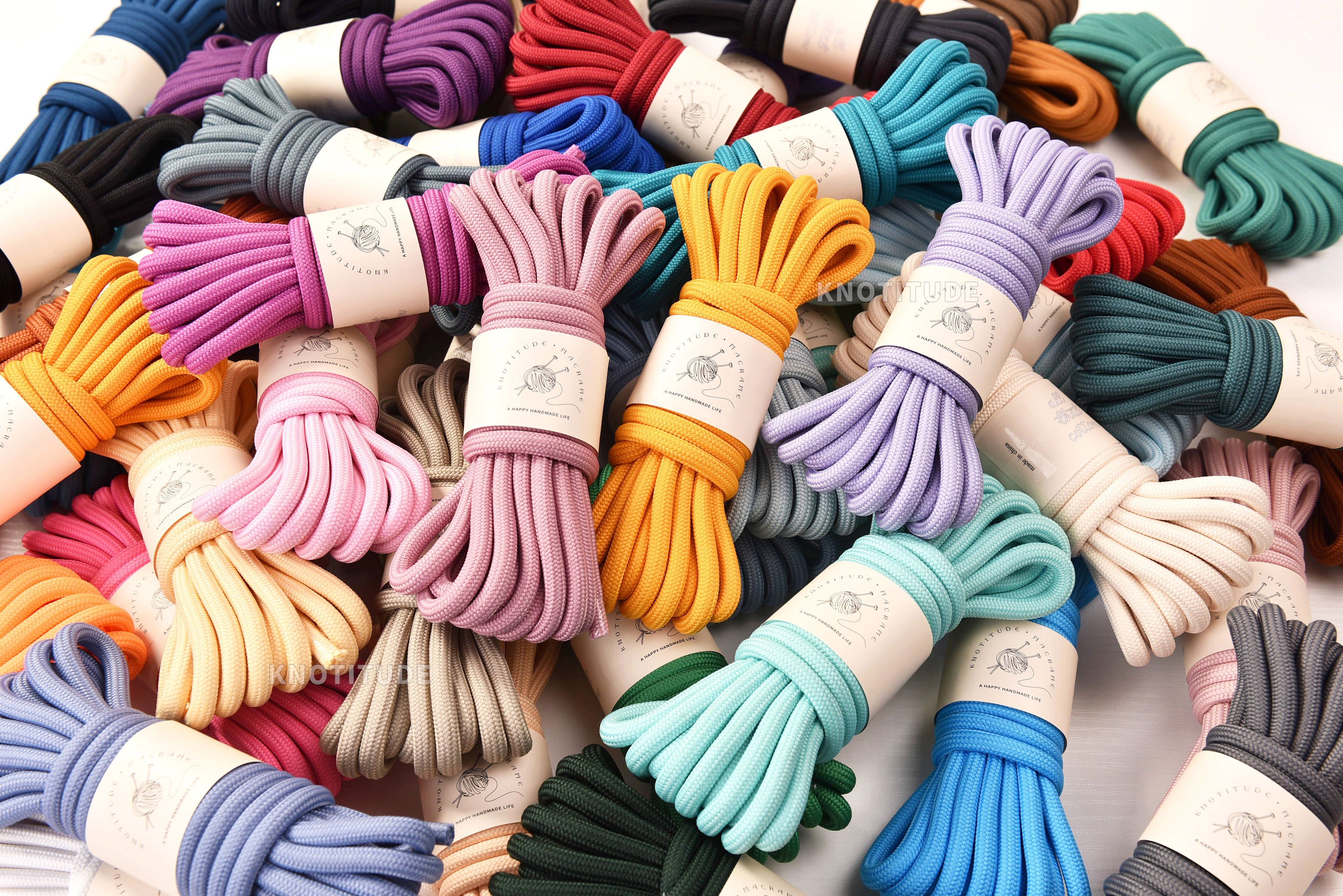 Polyester Braid Cord 5meters P - Macrame Cord Cotton avaliação e preço