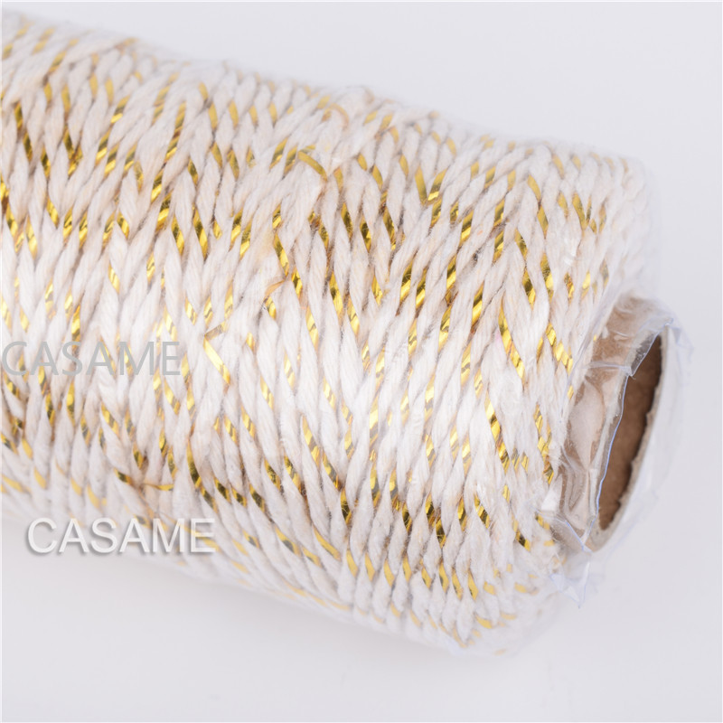 Multiple Colorful Thread Cord  - Macrame Cord Cotton avaliação e preço