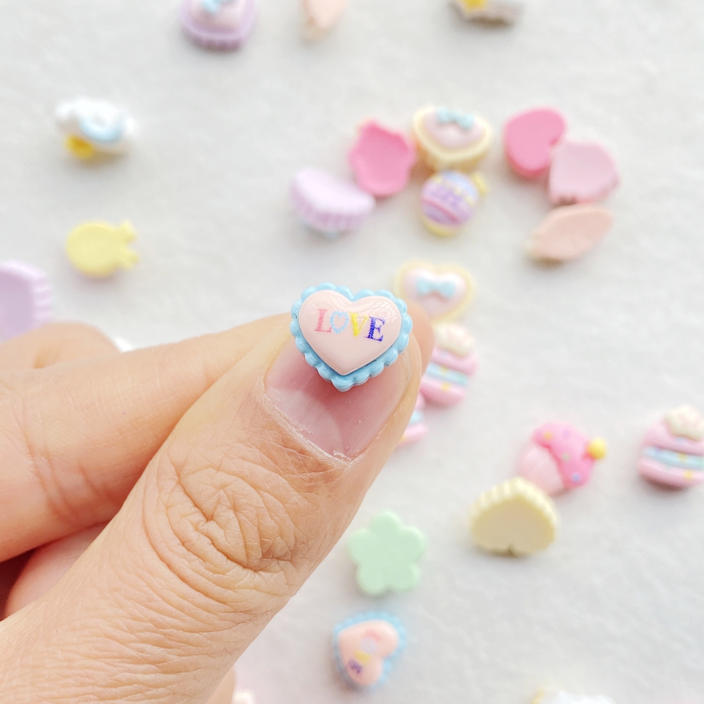 30pcs Resin Colorful 3D Cute S - Art Craft Ice Cream avaliação e preço