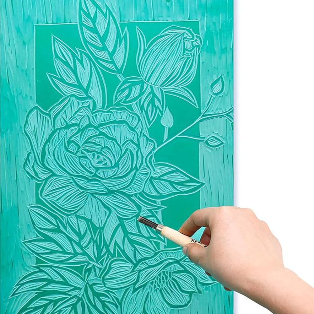 Soft Carving Rubber Block Easy - Lino Printing Block avaliação e preço