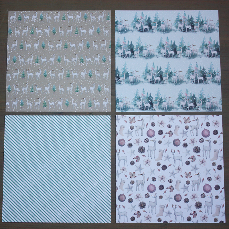 KLJUYP 24 Sheets Winter Time S - Art Craft Winter avaliação e preço