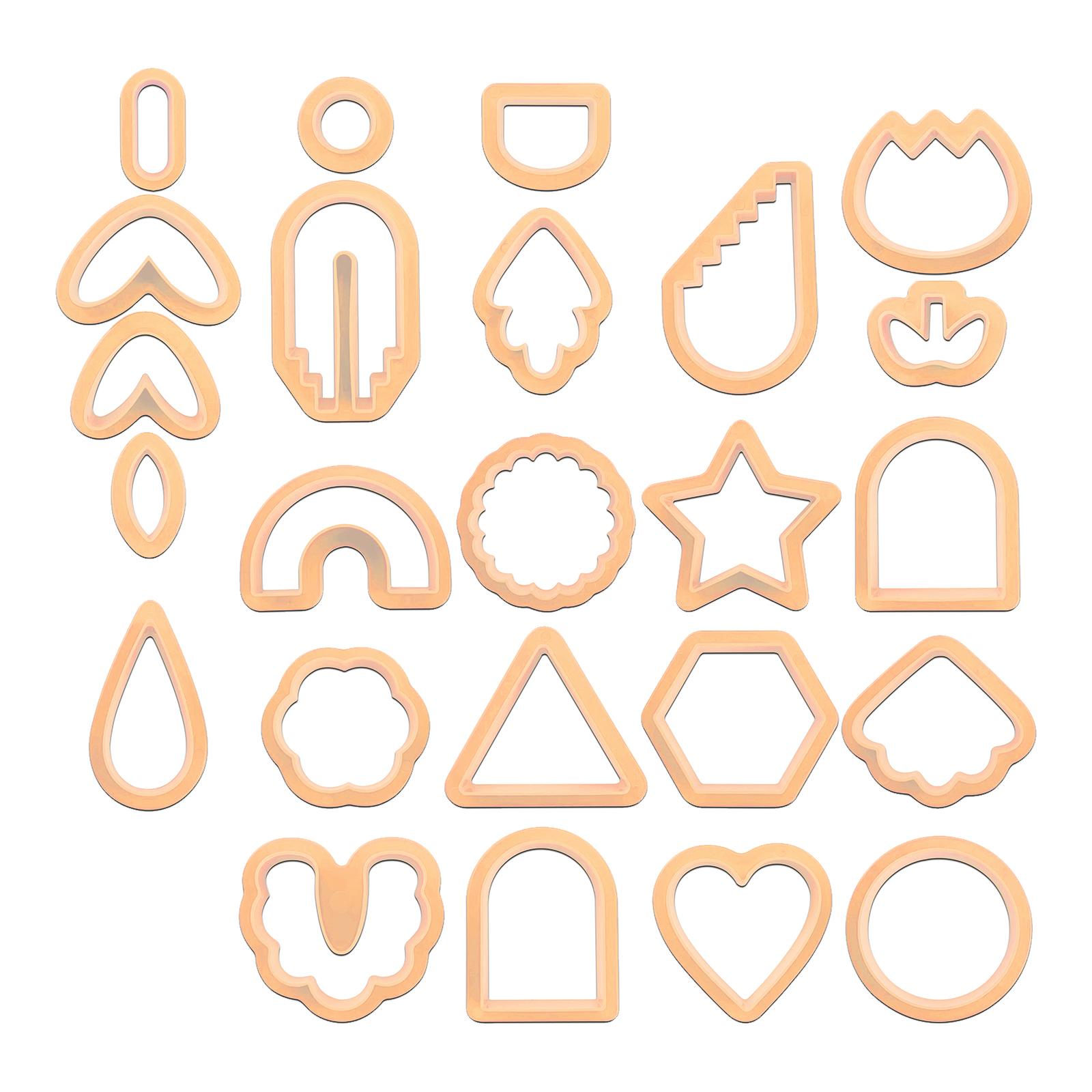 24Pcs Plastic Polymer , Differ - Craft And Art Difference avaliação e preço