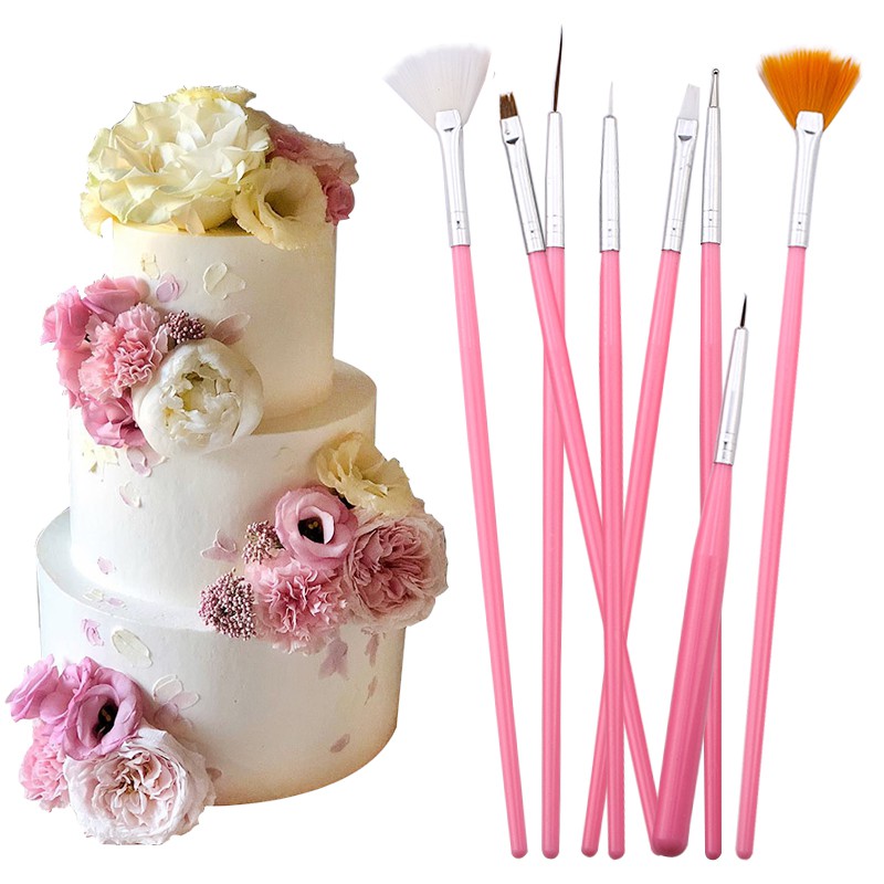 15Pcs/Set Sugar Craft Brush Fo - Art Craft Activity avaliação e preço