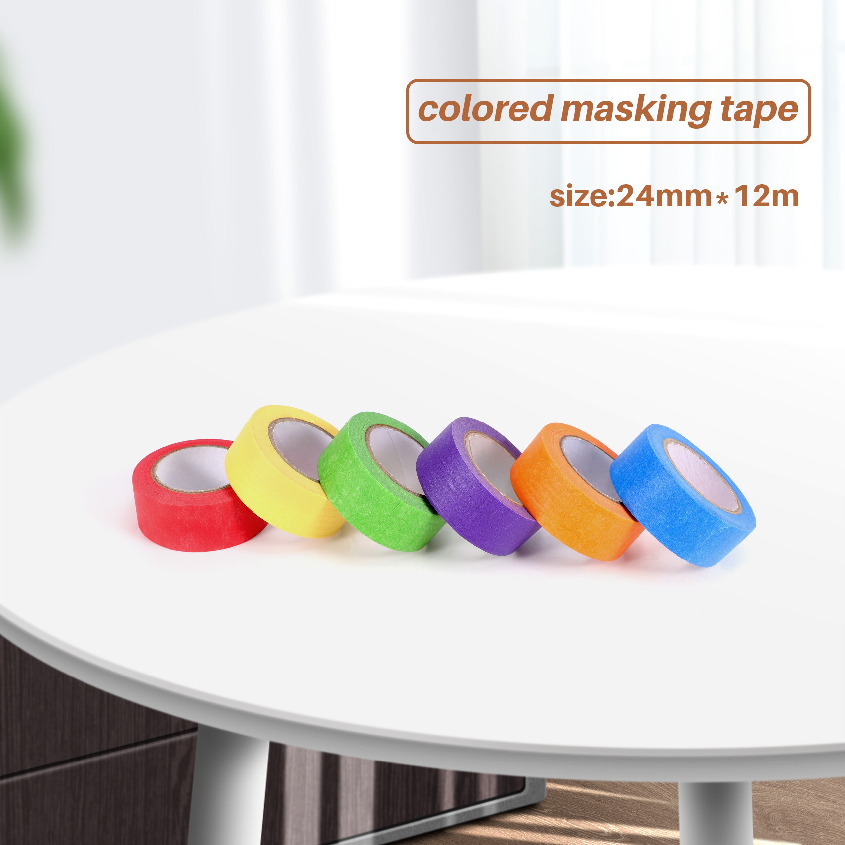 A84E-Colored Masking Tape,Colo - Craft And Art Difference avaliação e preço