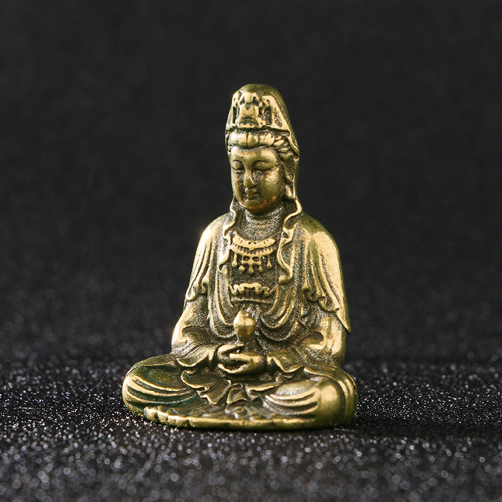 Brass Avalokitesvara Buddha Or - Art Craft Activity avaliação e preço