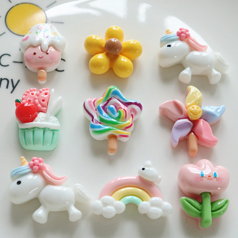 10 Pcs New Mini Cute Cartoon U - Art Craft Ice Cream avaliação e preço