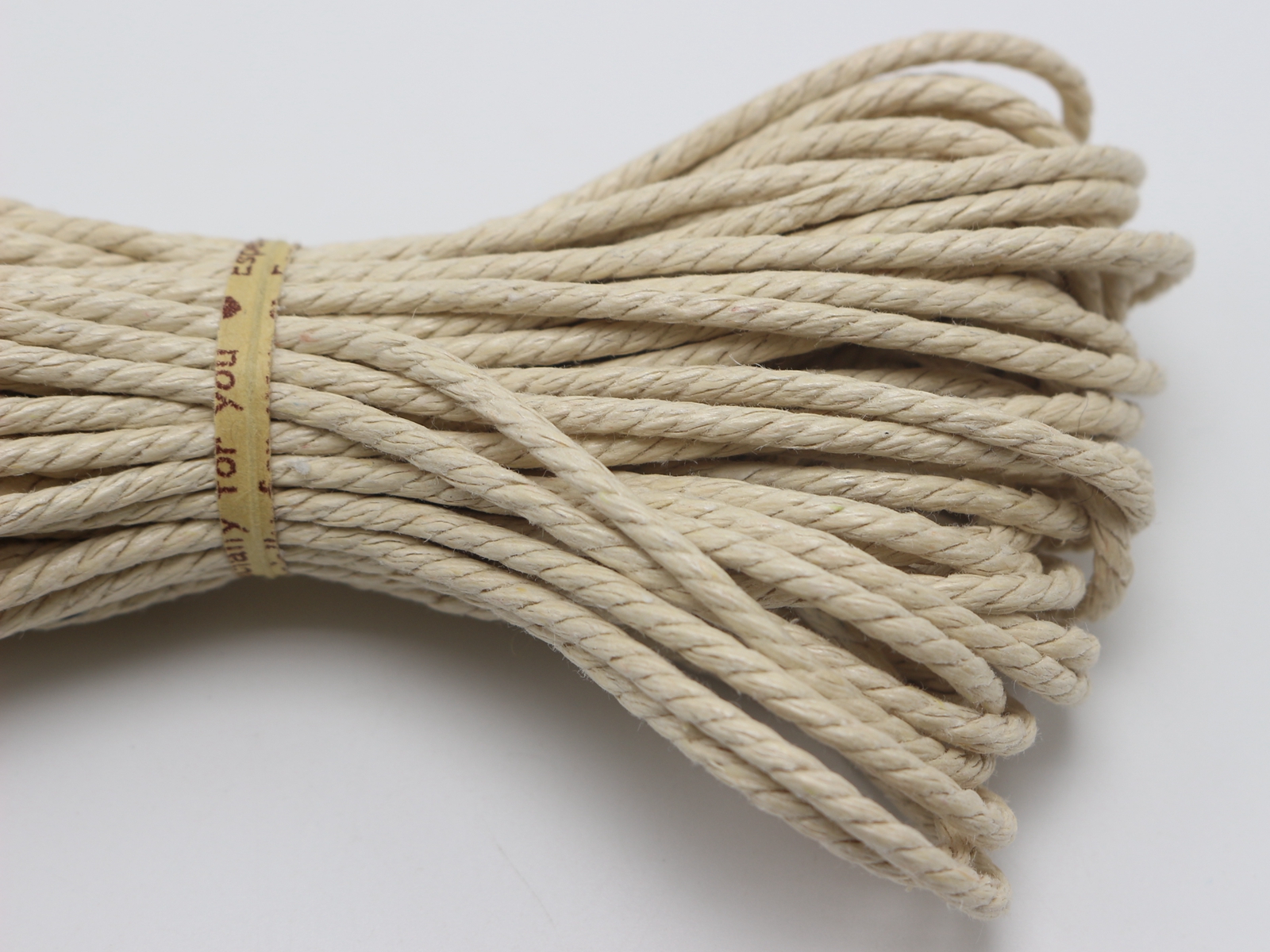 22 Yards Waxed Twisted Cotton  - Macrame Cord Cotton avaliação e preço