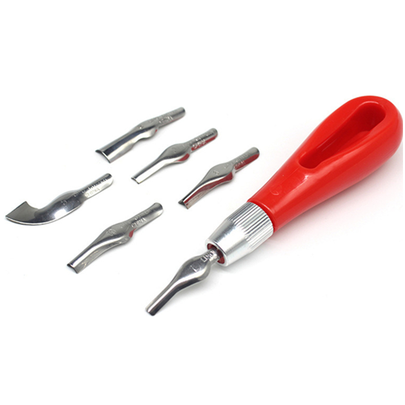 Beginner Linoleum Carving Tool - Lino Printing Block avaliação e preço