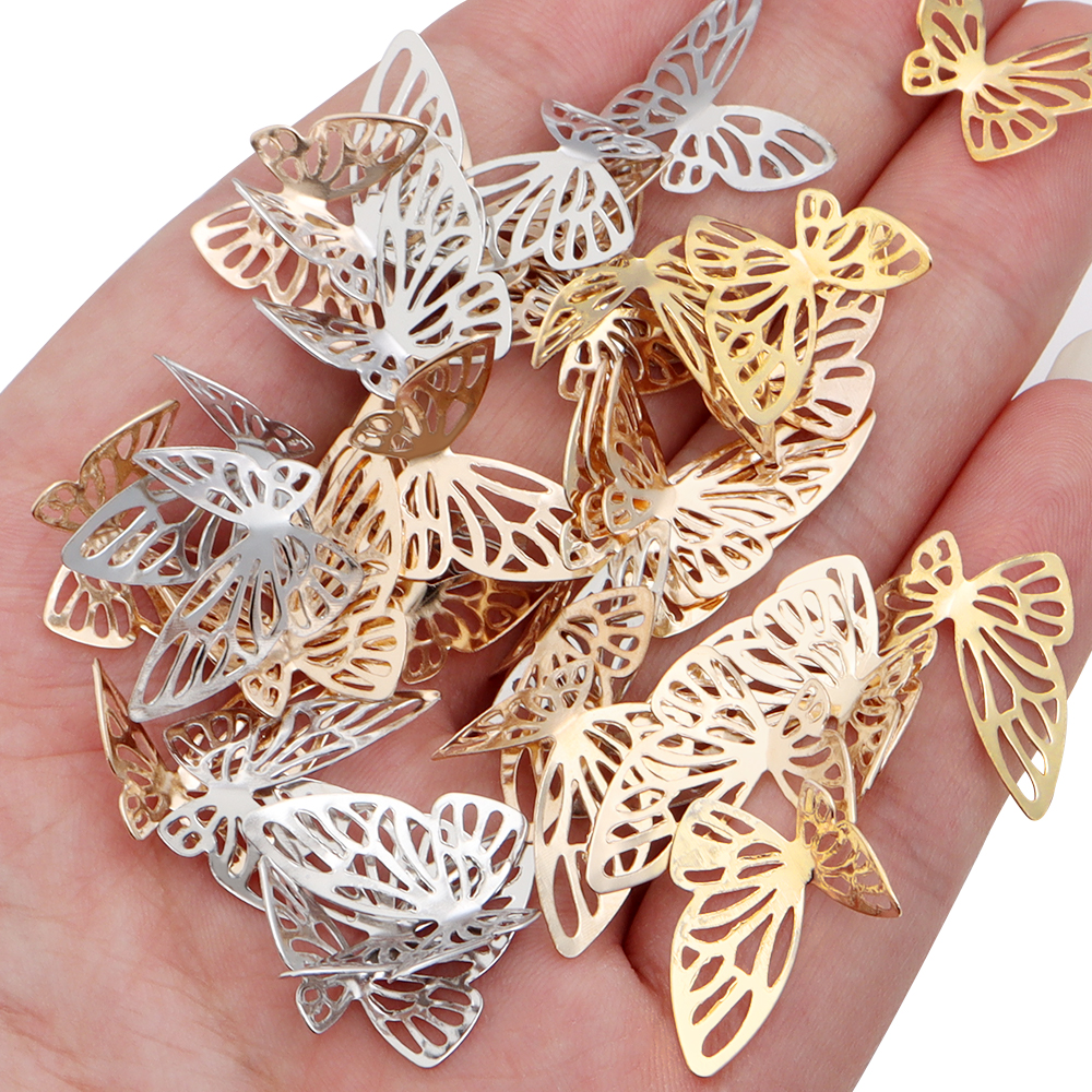 50-100pcs/lot 19x17mm Metal Ir - Art Craft Activity avaliação e preço