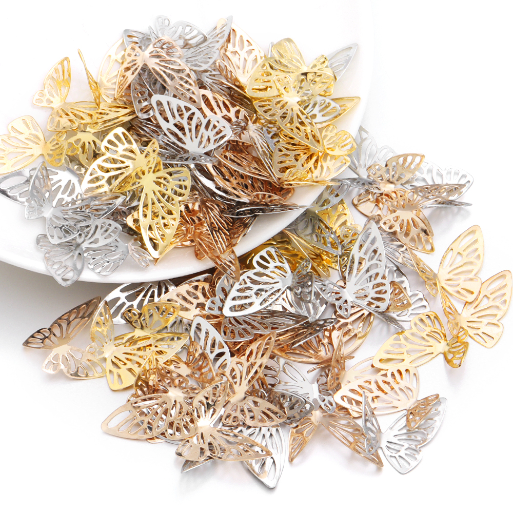 50-100pcs/lot 19x17mm Metal Ir - Art Craft Activity avaliação e preço