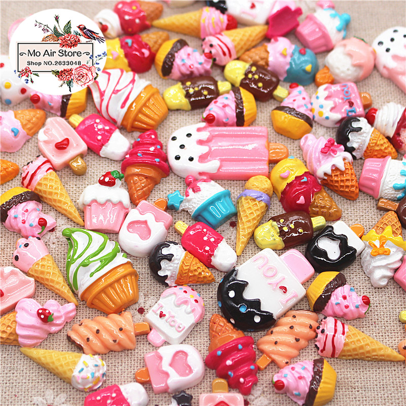 20pcs mix design dessert Ice C - Art Craft Ice Cream avaliação e preço