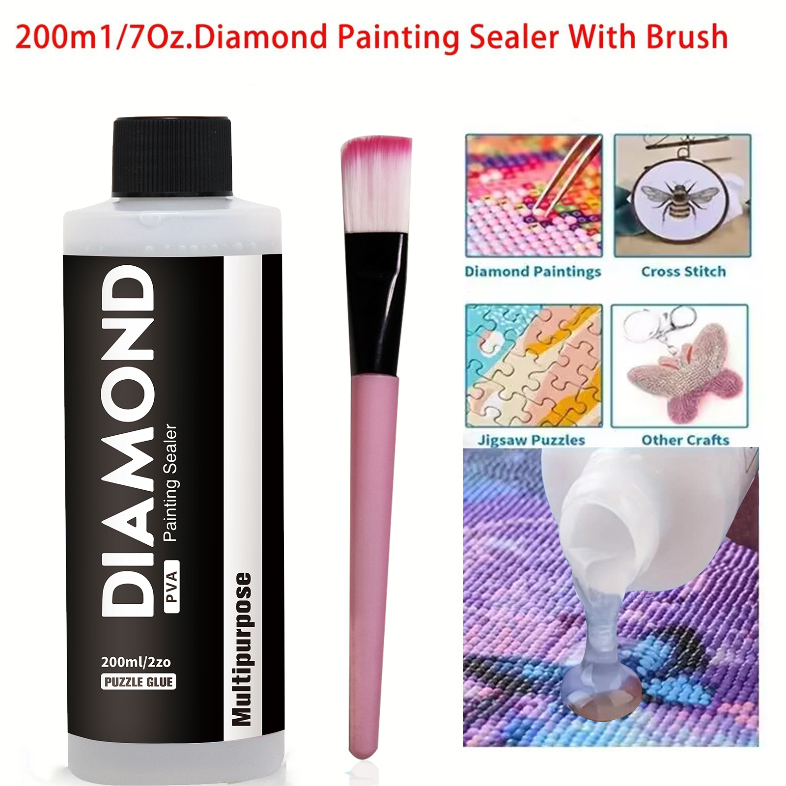 Diamond Painting Sealer Craft  - Art Craft Painting avaliação e preço