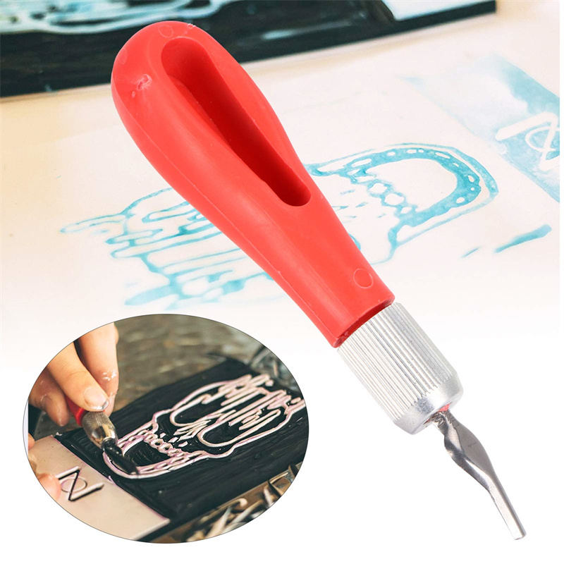 Carving Tool Practical Beginne - Lino Printing Block avaliação e preço