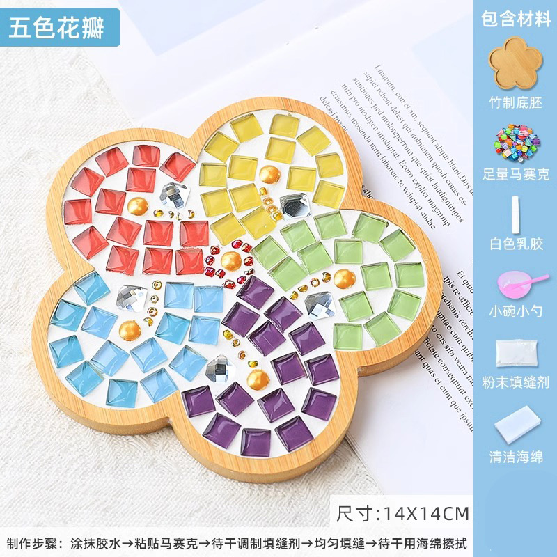 DIY Ceramic Mosaic Tiles Art C - Art Craft Party avaliação e preço