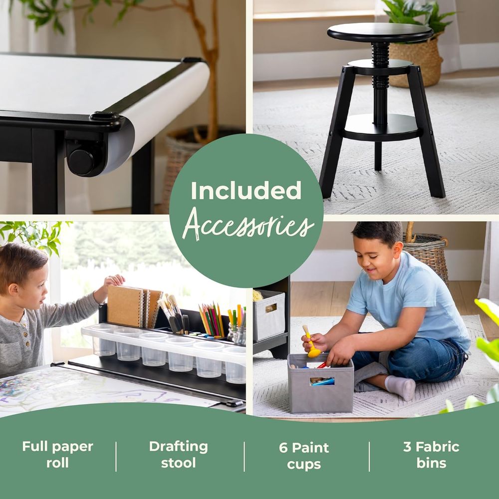 Design Studio – Black: 3-in-1  - Art & Craft Paper Ideas For Kids avaliação e preço