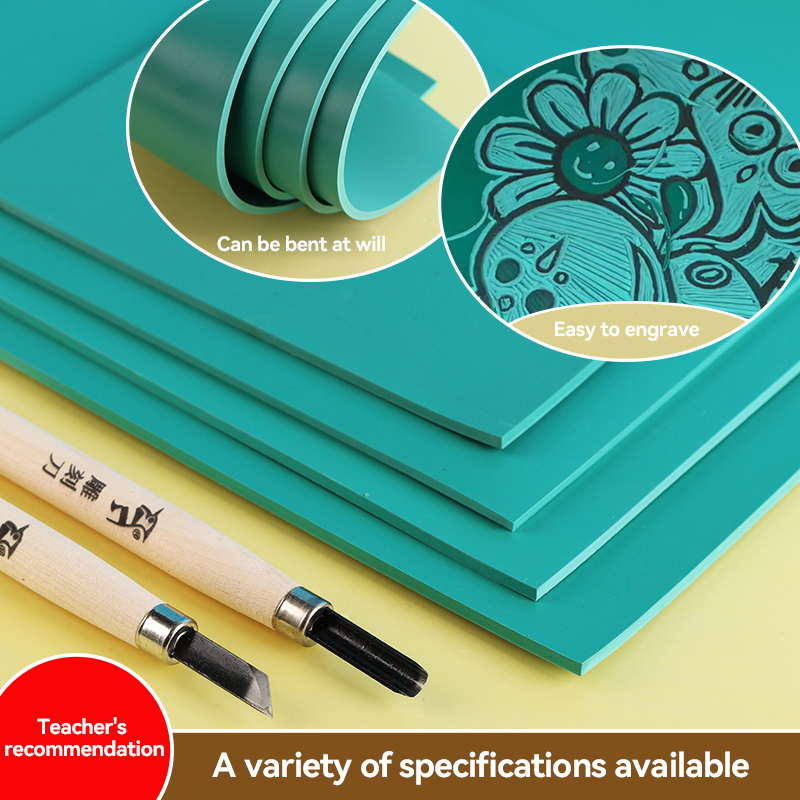 A6/A5/A4/A3 Carving Rubber Blo - Lino Printing Block avaliação e preço