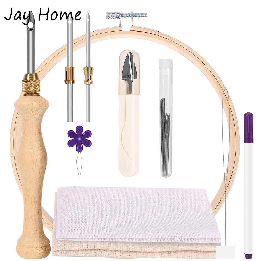 Punch Needle Starter Kit with  - Punch Needle Kit avaliação e preço