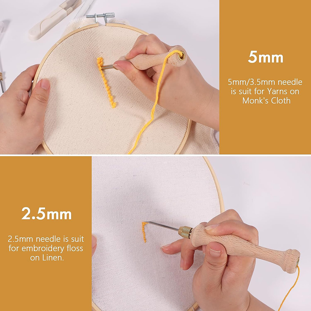 Punch Needle Starter Kit with  - Punch Needle Kit avaliação e preço