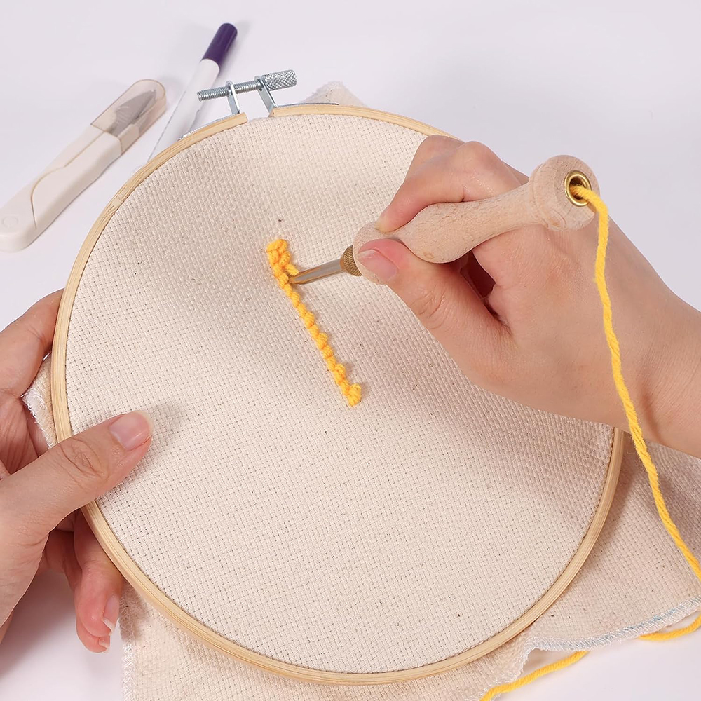 Punch Needle Starter Kit with  - Punch Needle Kit avaliação e preço