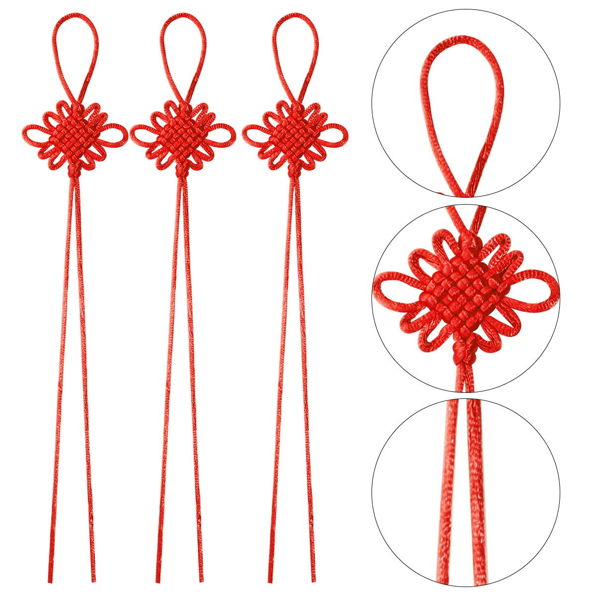 10Pcs Colorful Chinese Knots P - Art Craft Activity avaliação e preço
