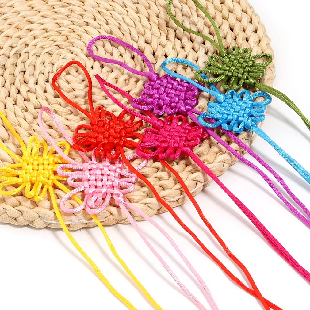 10Pcs Colorful Chinese Knots P - Art Craft Activity avaliação e preço