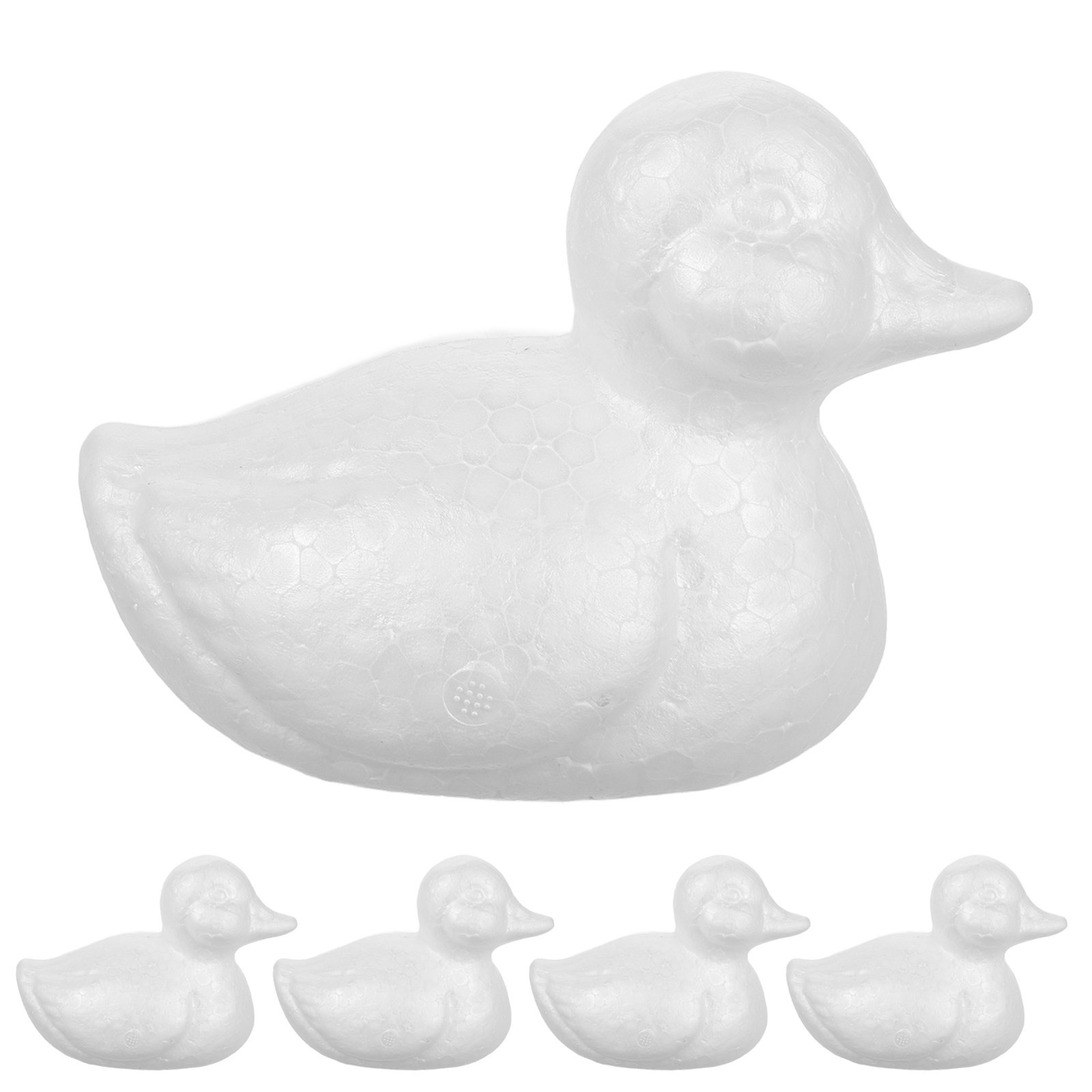 5pcs Foam Duck Shapes White Po - Art Craft Party avaliação e preço