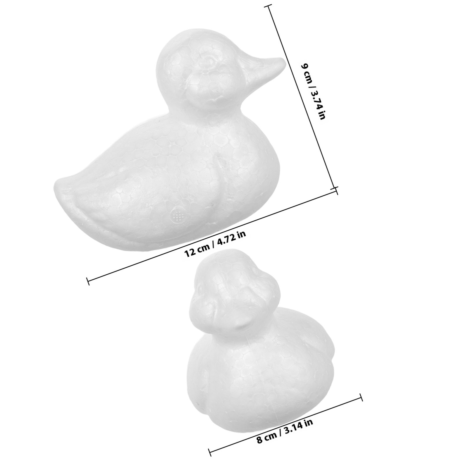 5pcs Foam Duck Shapes White Po - Art Craft Party avaliação e preço