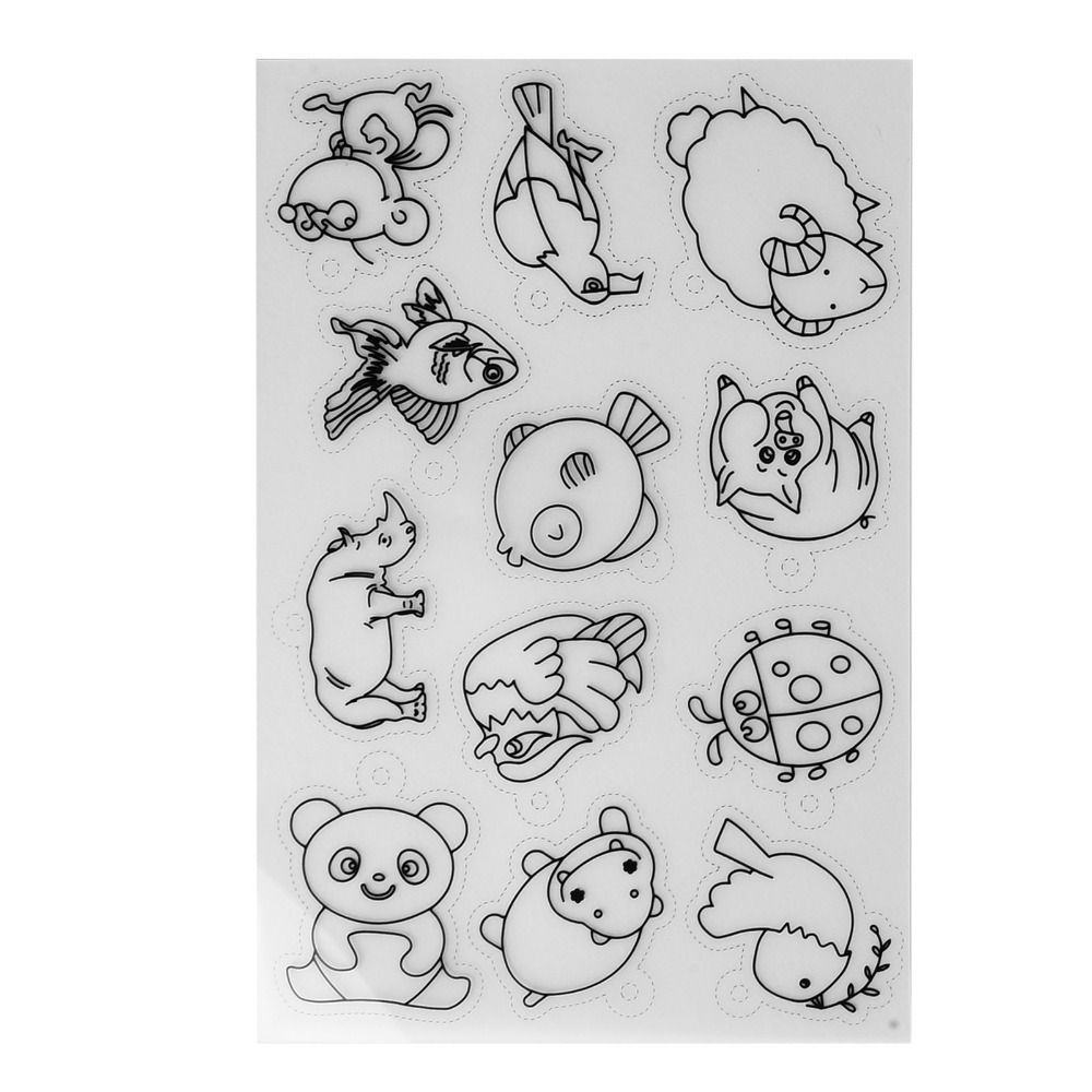 8 PCS Cute Animal Heat Shrink  - Craft And Art Difference avaliação e preço
