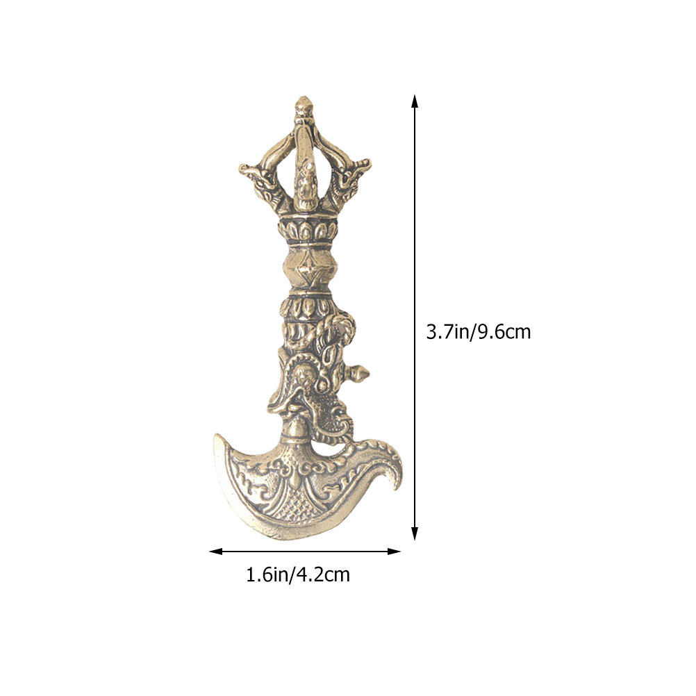 Mini Vajra Pestle Brass Orname - Art Craft Activity avaliação e preço