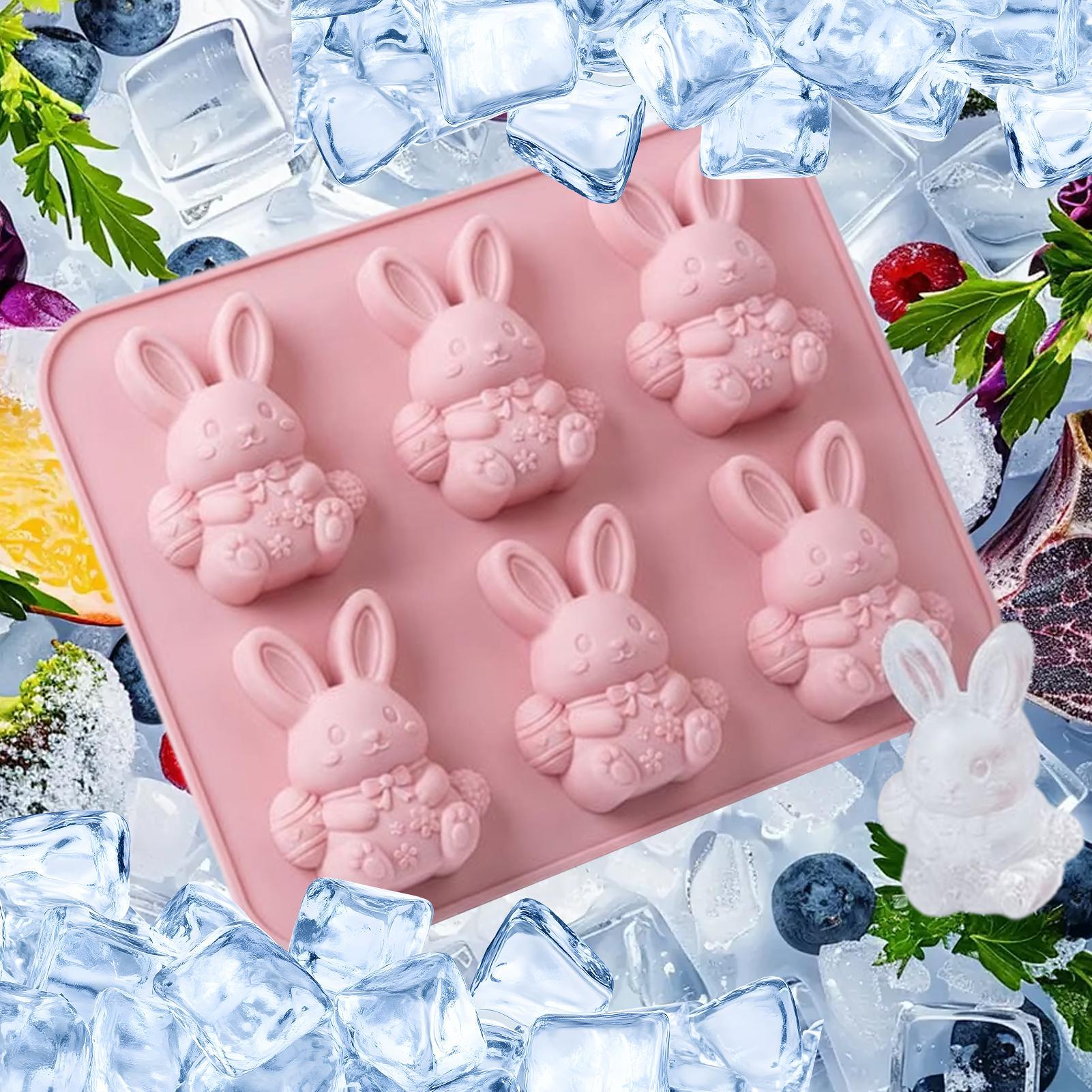 Bunny Chocolate Mold 6-Cavity  - Art Craft Ice Cream avaliação e preço