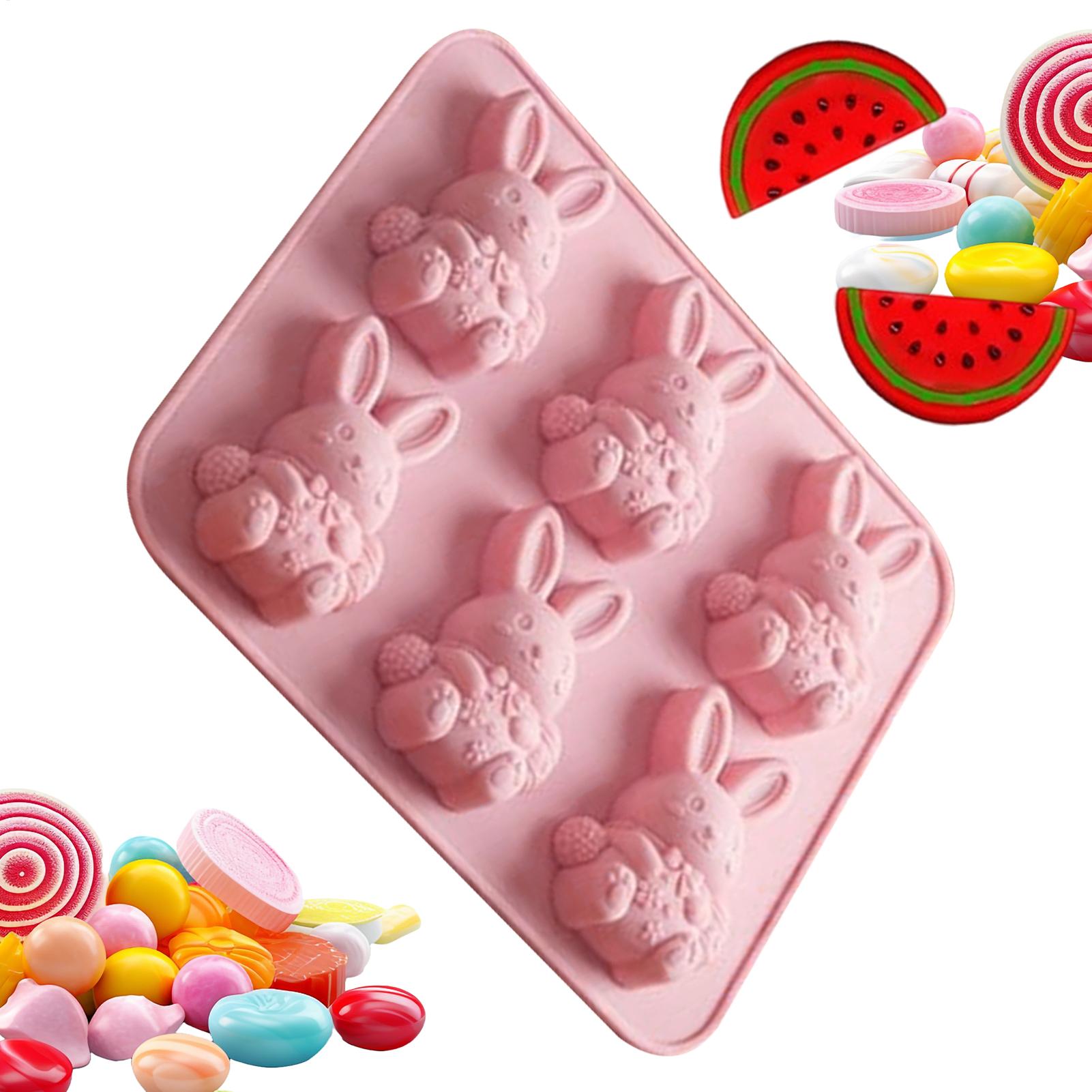 Bunny Chocolate Mold 6-Cavity  - Art Craft Ice Cream avaliação e preço