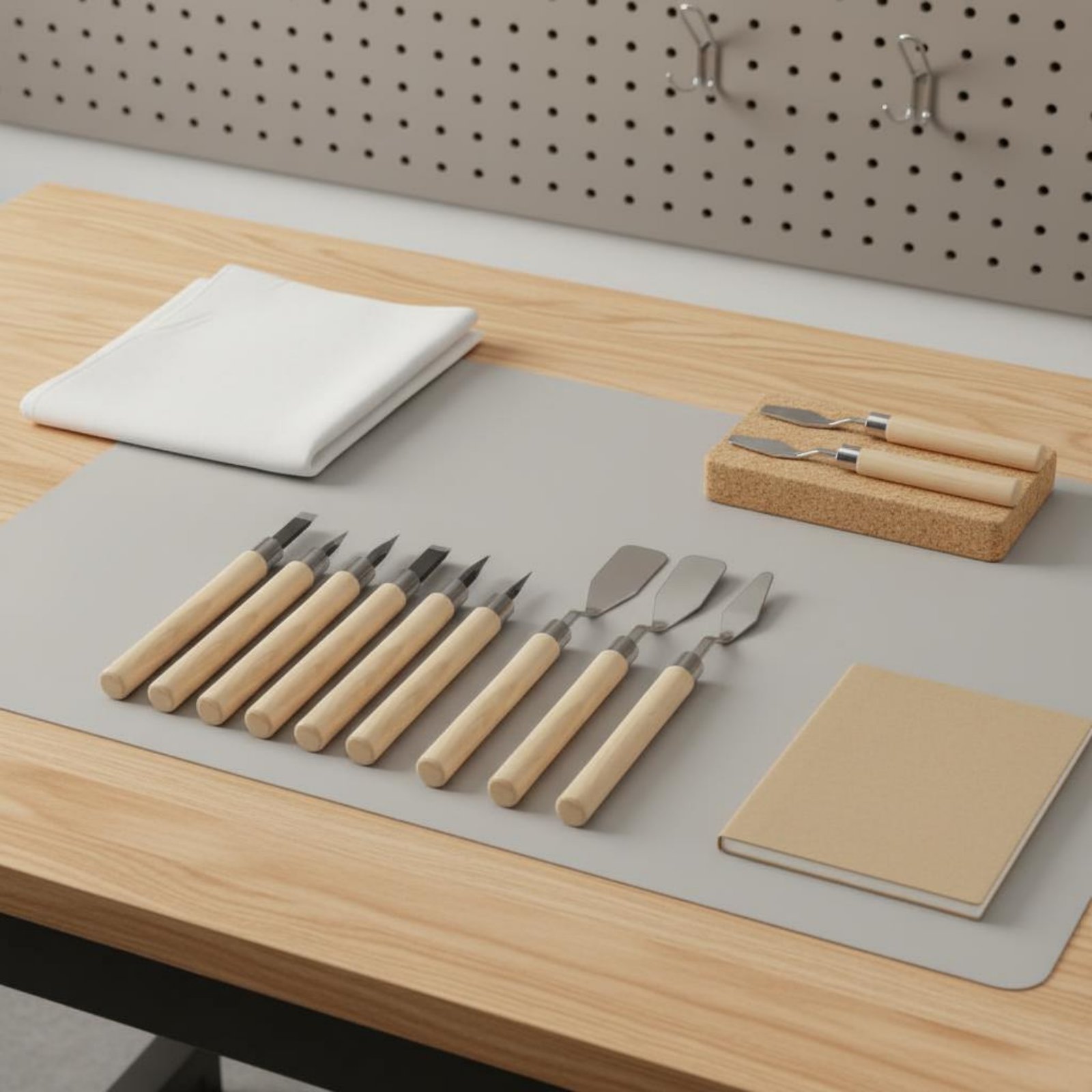 9 Pieces Linoleum Carving Kit  - Lino Printing Block avaliação e preço