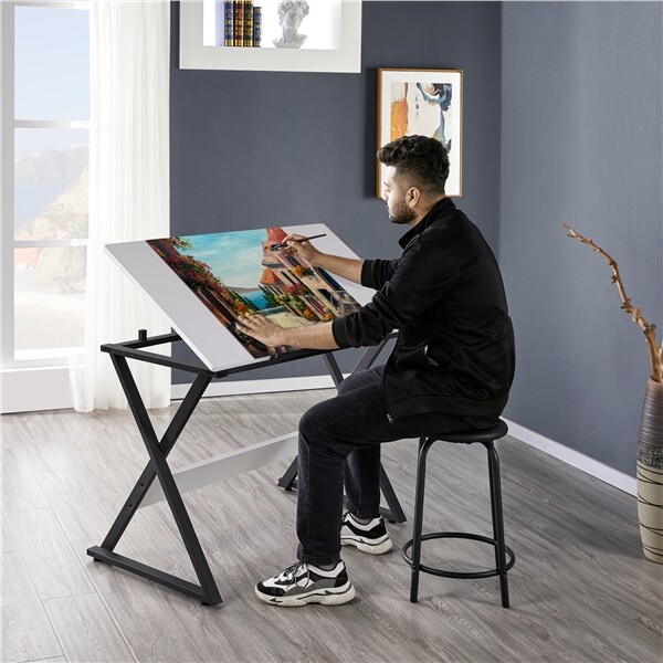 Art Desk Drafting Table Craft  - Art & Craft Paper Ideas For Kids avaliação e preço