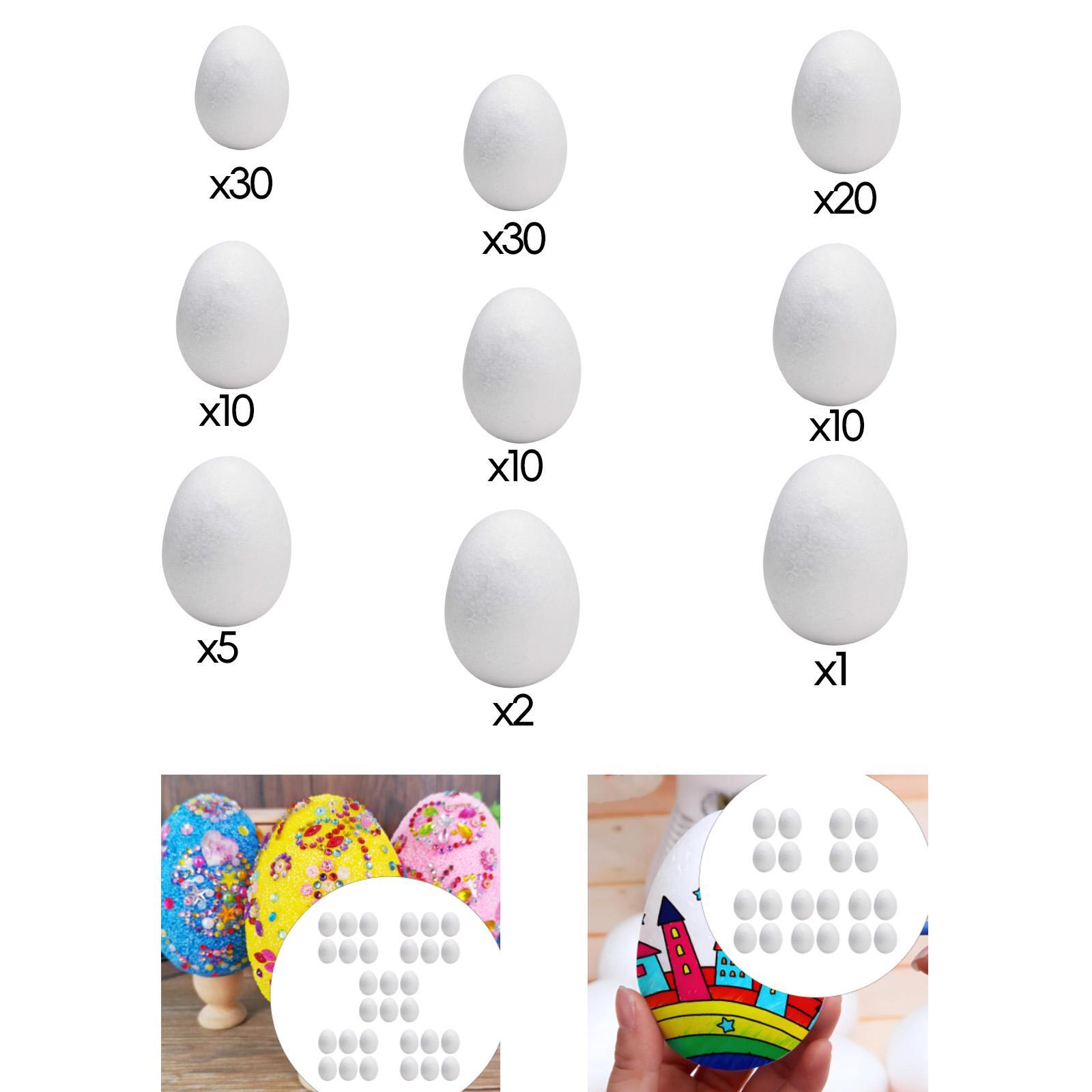 DIY Foam Easter Eggs Blank Sur - Art Craft Party avaliação e preço