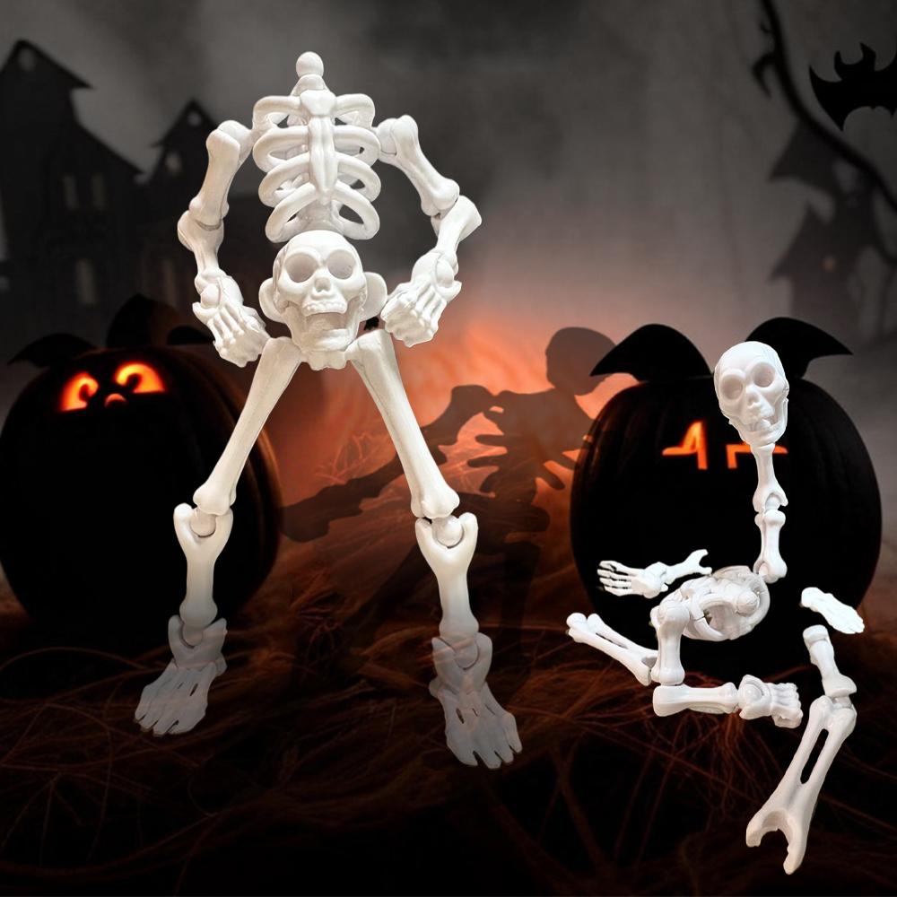 DIY Skeleton Figurines Plastic - Art Craft Activity avaliação e preço