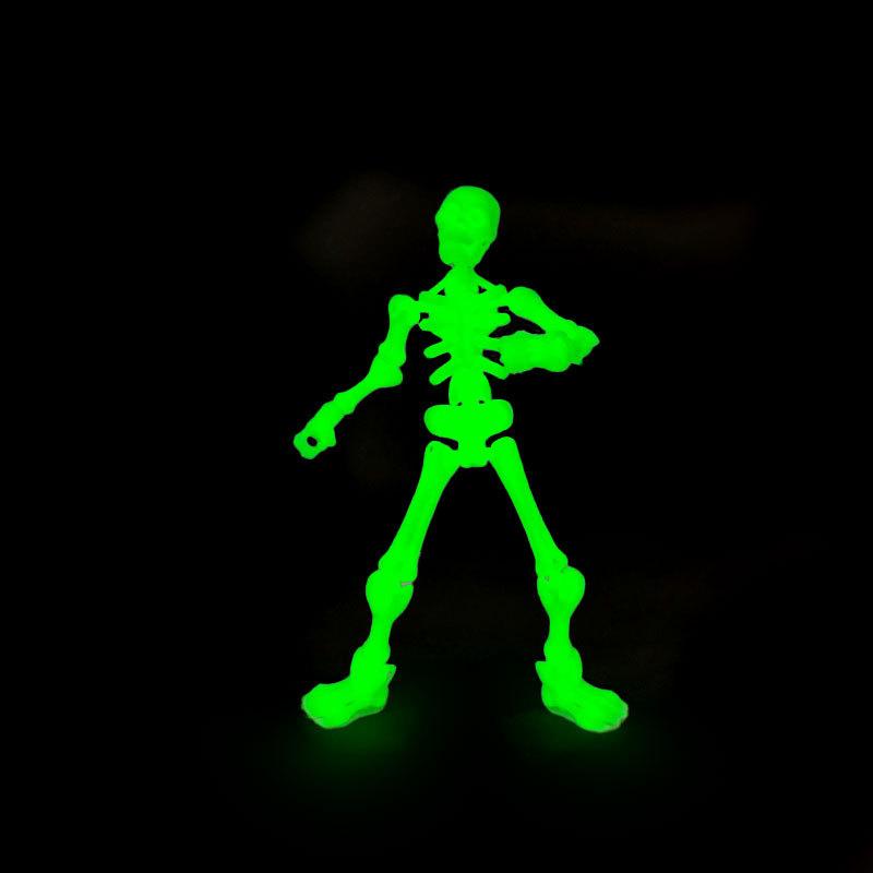 DIY Skeleton Figurines Plastic - Art Craft Activity avaliação e preço