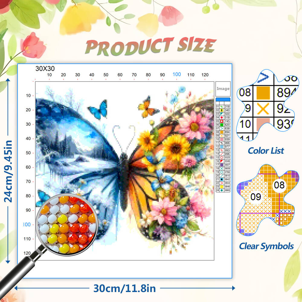 Beaded 11CT Cross Stitch Kit B - Art Craft Winter avaliação e preço